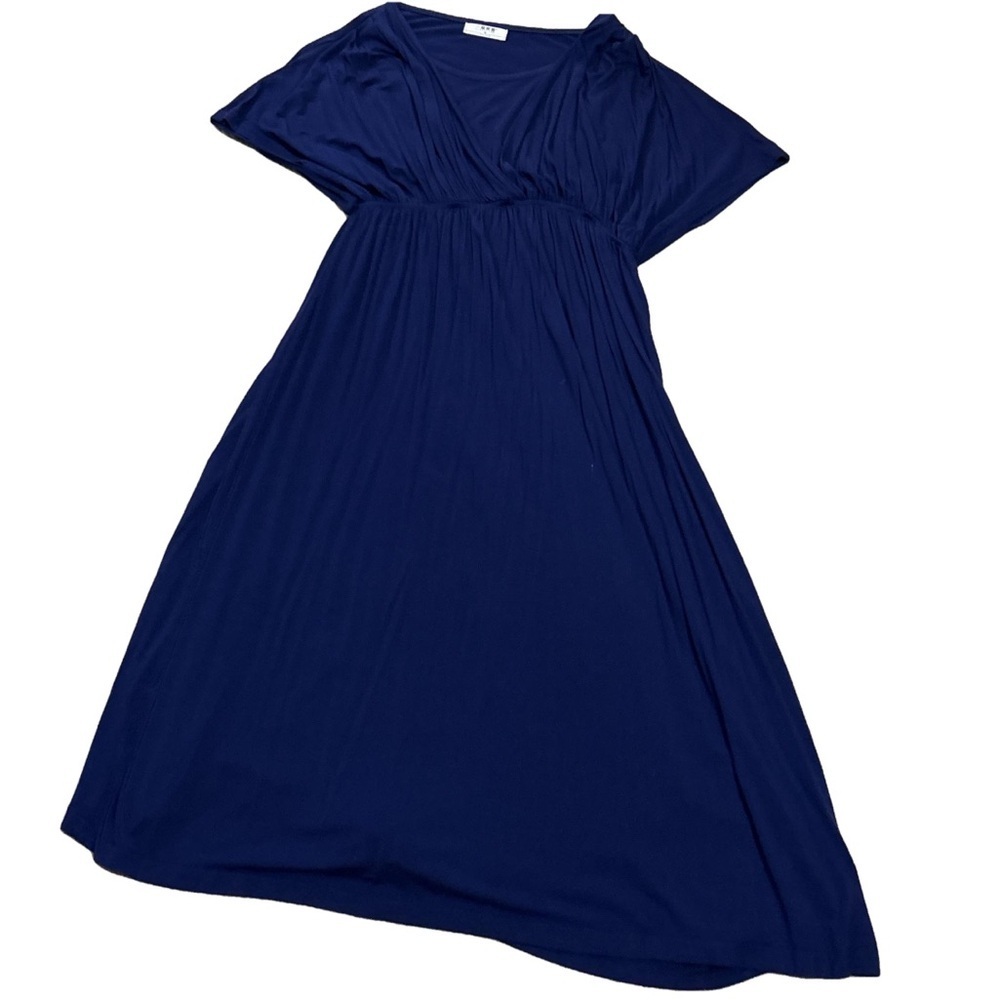 Bearsland Royal Blue/Purple Nursing Dress Size Medium